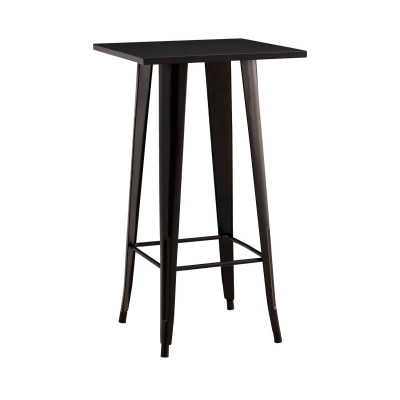Mesa de apoio quadrada forte 60x60x105cm Thinia Home Mesas de cabeceira e mesas de apoio 1