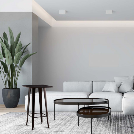 Mesa Auxiliar Alta Cuadrada Strong 60x60x105cm Thinia Home Mesitas de Noche y Auxiliares 4 Mesa Auxiliar Alta Cuadrada Strong 60x60x105cm Thinia Home Mesitas de Noche y Auxiliares 4