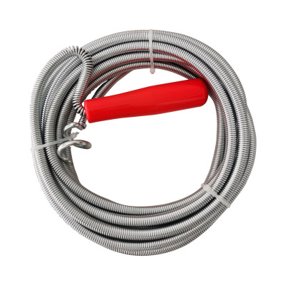 Desentupidor de canos em gancho 5m cinzento/vermelho 7house Ferramentas 1