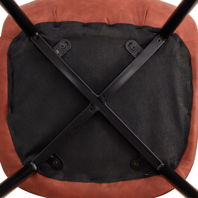 Pack 2 Sillas de Comedor de Piel Mera 56x44x87.5cm Thinia Home Sillas de Comedor de Diseño 12
