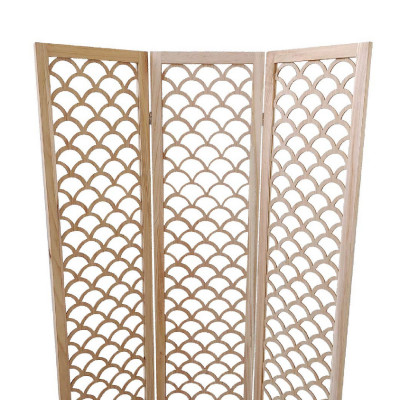 Biombo de Madera Kapalua 2x120x170cm 7house Biombos 2