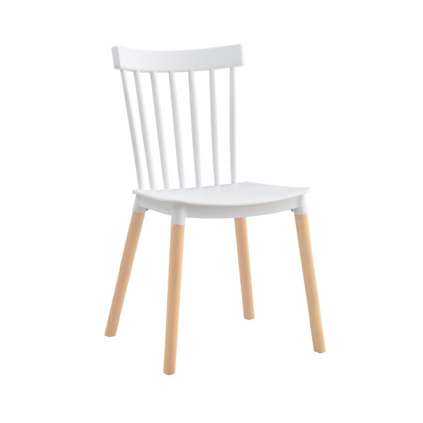 Silla de Comedor Valencia Blanco 44x52.5x81.5cm Thinia Home Sillas Comedor Nórdicas 1 Silla de Comedor Valencia Blanco 44x52.5x81.5cm Thinia Home Sillas Comedor Nórdicas 1
