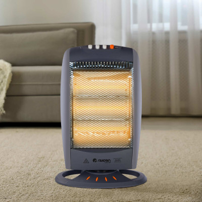 Estufa Halógena Oscilante 1200W Raydan Home Estufas de Resistencia 7