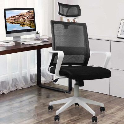 Silla de Escritorio con Ruedas Century 119x95x67cm Thinia Home Sillas Con Ruedas para Escritorio 14