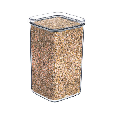 Pack 3 Recipientes Herméticos para Alimentos Grandes Cuadrados 10.5x10.5x19cm 7house Accesorios de Cocina 3
