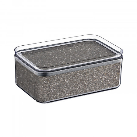 Recipiente Hermético para Alimentos Pequeño Rectangular 10.5x16.5x7.5cm 7house Accesorios de Cocina 2 Recipiente Hermético para Alimentos Pequeño Rectangular 10.5x16.5x7.5cm 7house Accesorios de Cocina 2