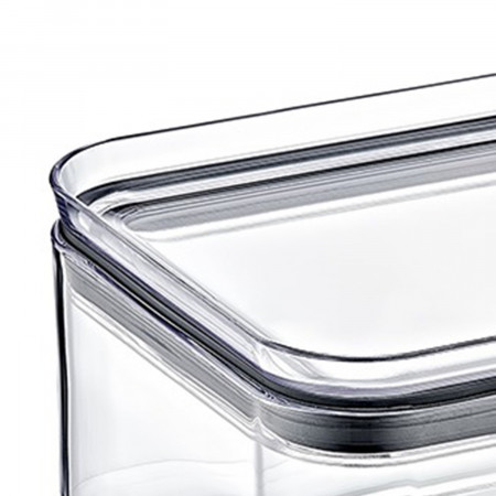 Recipiente Hermético para Alimentos Pequeño Rectangular 10.5x16.5x7.5cm 7house Accesorios de Cocina 3 Recipiente Hermético para Alimentos Pequeño Rectangular 10.5x16.5x7.5cm 7house Accesorios de Cocina 3