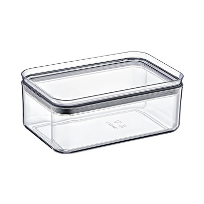 Pack 3 Recipientes Herméticos para Alimentos Pequeño Rectangular 10.5x16.5x7.5cm 7house Accesorios de Cocina 2
