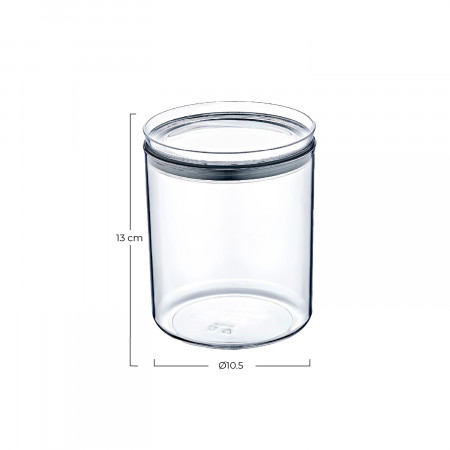 Recipiente Hermético para Alimentos Mediano Redondo Ø10.5x13cm 7house Accesorios de Cocina 4 Recipiente Hermético para Alimentos Mediano Redondo Ø10.5x13cm 7house Accesorios de Cocina 4