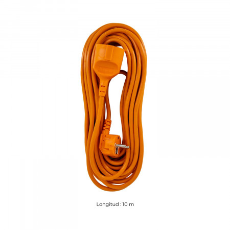 Alargador 10m Enchufe/Clavija Schuko Naranja 7hSevenOn Alargadores Eléctricos 3 Alargador 10m Enchufe/Clavija Schuko Naranja 7hSevenOn Alargadores Eléctricos 3