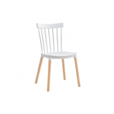 Sillas Comedor Blanca y Madera